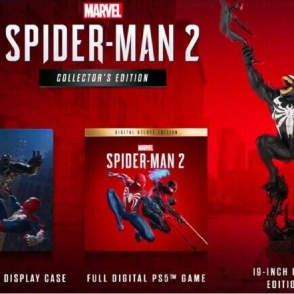 NIB Spider-Man 2 PS5 Collector Edition Venom.